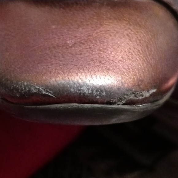 Couture Donald Pliner Bronze Colored Flats - Picture 7 of 7